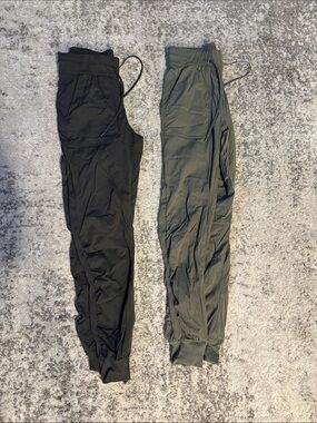 2 pair Lululemon Beyond the studio joggers